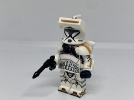 Star Wars Clone Trooper Gunner (Phase 1) Lego Compatible Minifigure Bricks Toys - £2.78 GBP