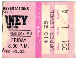 Vintage Journey Ticket Stub Septembre 18 1981 Kemper Arena Kansas Ville - £40.38 GBP