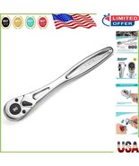 Professional 3/8 Inch Drive Ratchet Handle - 90-Tooth with Quick-Release - $31.87 CAD