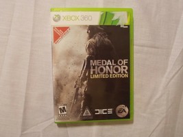 Medal Of Honor Microsoft XBOX 360 Limited Edition Video Game Shooter - £3.55 GBP