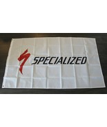 Specialized Banner Flag Bike Racing Cycling Shop Store Man Cave 3x5ft Wh... - £12.52 GBP