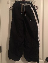 Nike Boys Athletic Windbreaker Track Pants Size Medium - £30.89 GBP