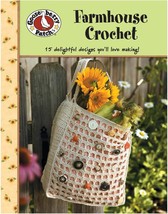 Leisure Arts Gooseberry Patch Farmhouse Crochet Book, Crochet Book, Patt... - $26.09 CAD