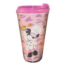 Disney Epcot Food Wine Festival Minnie Mouse 2019 Travel Tumbler Cup Mug - £15.01 GBP