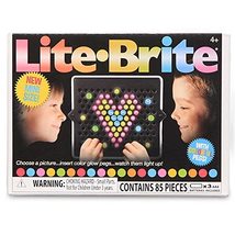 Lite-Brite Mini, Light Up Drawing Board, Mini LED Drawing Board with Colors, Tra - £10.96 GBP