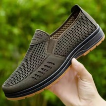 WTEMPO Summer Old Beijing Cloth Shoes  Casual f Tendon Sole  Men&#39;s Shoes Middle- - £54.09 GBP