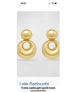 Lele Sadoughi Gold Medallion Drop Earrings Size One Size - $89.09