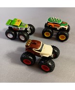 Hot Wheels Monster Truck Bundle  Donkey Kong, Bowser, &amp; Bone Shaker 1:64... - $363.73 MXN