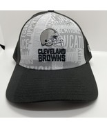 NFL Cleveland Browns Logo Football Cap Black Men’s Size S/M Trucker Hat - $348.95 MXN