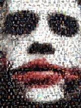 Amazing Batman Heath Ledger Joker Movie Monster Montage - £9.09 GBP