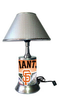 San Francisco Giants desk lamp with chrome finish shade - $43.99