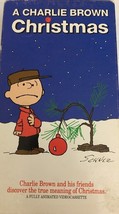A Charlie Brown Christmas (1965, VHS) Tested-Rare Vintage Collectible-Ships N 24 - £10.53 GBP