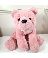 Gund Pink Polar Bear plush Soft Floppy stuffed animal 2012 lovey toy #20... - €45,08 EUR