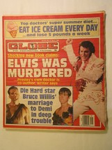 Elvis Presley Magazine Globe July 31, 1990 Bruce Willis [Y59Vb6j] - £9.41 GBP