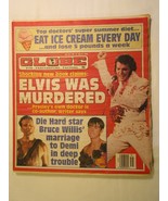 ELVIS PRESLEY Magazine GLOBE July 31, 1990 Bruce Willis [Y59Vb6j] - £9.56 GBP