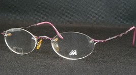 Vintage Meitzner Talara 5119 Pink /Grey Unique Rare Eyeglasses 47-20-130 Germany - $94.47