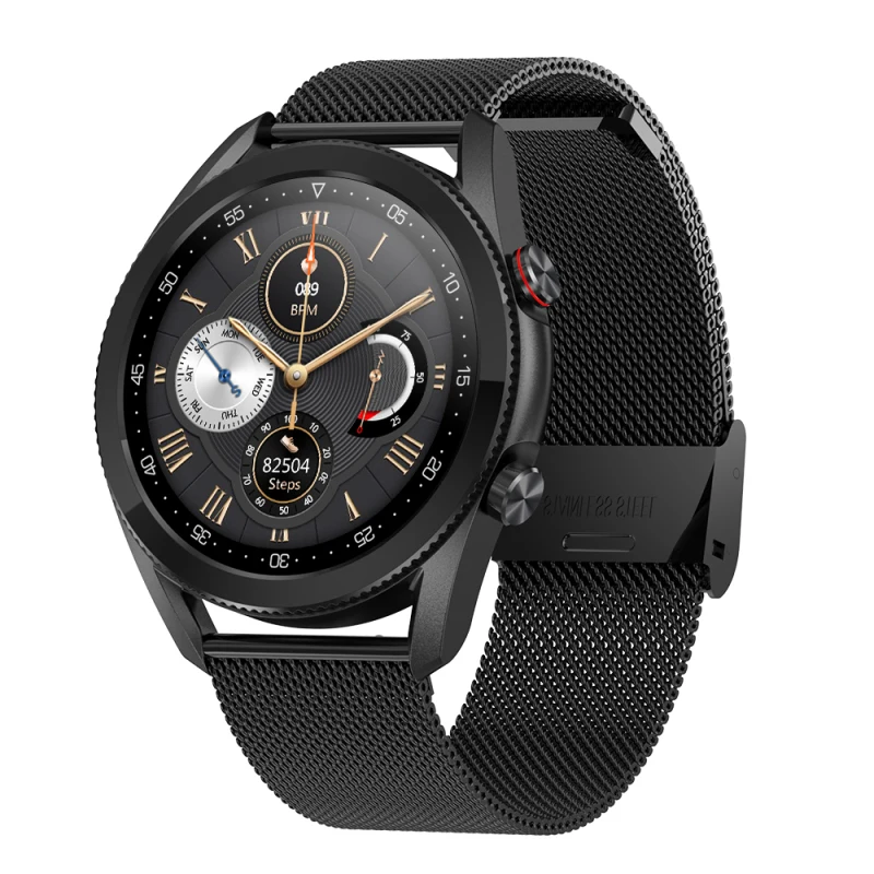 Bluetooth Call L19 Fashion Smart Watch Women Men  Alloy Case IP68 Waterproof Clo - £148.44 GBP