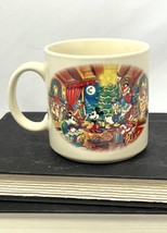 Vintage Retro 1995 Disney Store Exclusive Christmas At Our House Coffee Mug - $11.75