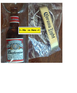His vs Hers Mini Budweiser Bottle Opener vs Corona Light Beer Bottle Opener - $12.99+
