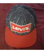 Levi’s Logo Blue &amp; Red with stripes Snapback Hat Cap Kid&#39;s 4-7 Youth Size - $9.99