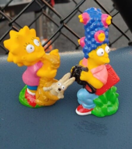 The Simpsons 1990 Lisa &amp; Marge Figures 3&quot; - £10.08 GBP