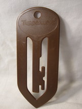 Tupperware Gadget #1454-8: Recipe Book Key Page Holder - Brown - £3.14 GBP