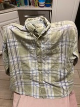 Eddie Bauer Plaid Button Down Long Sleeve Shirt Size XL - $19.80
