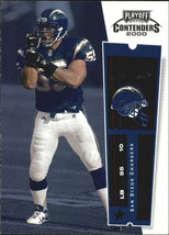 2000 Playoff Contenders Football Card #71 Junior Seau San Diego Chargers Collect - £1.60 GBP
