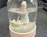 Precious Moments “Let Love Reign” Snow Globe 3.5” - £3.95 GBP