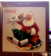 Carlton Cards Heirloom 2009 Coca Cola Santa Claus Christmas Ornament  CC - £23.26 GBP