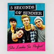 5 Seconds of Summer - She Looks So Perfect Paperback Book Music - £11.58 GBP