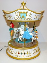 2021 Hallmark Disney Princess Dreams Go Round Carousel ~Light Sound Motion~ - £100.73 GBP