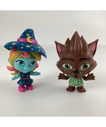 Super Monsters Katya Spelling Lobo Werewolf 4&quot; Figures Toppers Netflix H... - $24.70