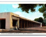 Palace of the Governors Santa Fe New Mexico NM UNP WB Postcard V13 - $2.92