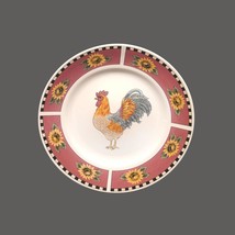 Gibson Designs Brewster large dinner plate. Central rooster. Sold indivi... - $38.76