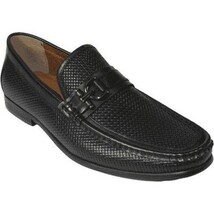Men's Shoes Steve Madden Soft Leather upper Slip On Chivan Black image 10