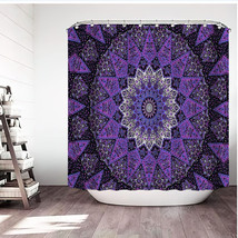 Mandala Bohemian 57 Custom Shower Curtain Bathroom Waterproof Decorative Bathtub - £20.36 GBP+