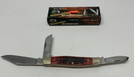 Frost Cutlery Big Diamond Back Knife Bone Handle 3 Blades IH659-RPB KG - $19.79