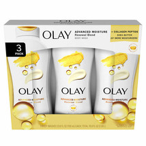 Olay Advanced Moisture Renewal Blend Body Wash, 23.6 oz, 3-pack - £18.10 GBP
