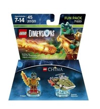 LEGO Dimensions Fun Pack - Chima - Cragger and Swamp Skimmer - £9.57 GBP