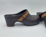 Crocs Sarah Clogs Slip-on Mule Brown Shoes Dual Comfort Women Size 10 20... - $28.53