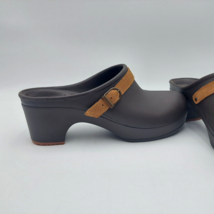 Crocs Sarah Clogs Slip-on Mule Brown Shoes Dual Comfort Women Size 10 203631 - £22.44 GBP