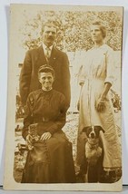 RPPC Family Sweet Dog Adorable Kitten Susan Lapole Fam Hagerstown Md Pos... - £15.62 GBP