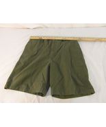 Adult Men&#39;s Junction West Casual Dark Olive Drab Green Shorts Zipper Fly... - $240.84 MXN