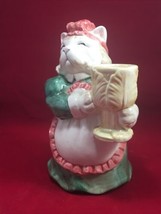 Fitz And Floyd Vintage Cat Maid Candleholder 1988 - £23.46 GBP