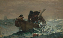 painting Giclee Winslow Homer: The Herring Net   Print Canvas - £9.02 GBP+