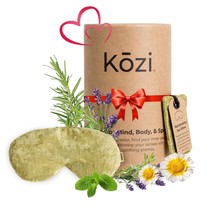 Heated Eye Mask for Dry Eyes | Kozi Eye Pillow (Pear) - $27.00