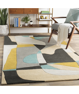 Hand Tufted Leopard Weaving carpet for living room, bedroom, sofa hall size: 5x8 - €268,78 EUR