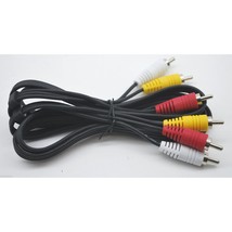 Eeejumpe Rca 6 Ft Audio/Video Composite Cable DVD/VCR/SAT Yellow/White/RED Conne - £11.74 GBP