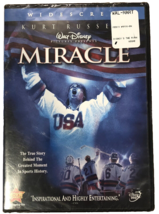 Miracle (DVD, 2004) Walt Disney Kurt Russell True Story Drama Hockey Movie - $9.49